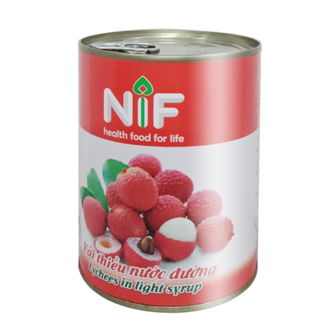 Vải thiều nước đường nif 560gr