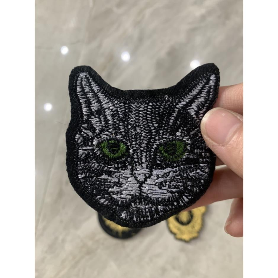 Miếng Sticker Thêu Ủi Logo Thương Hiệu Nổi Tiếng
