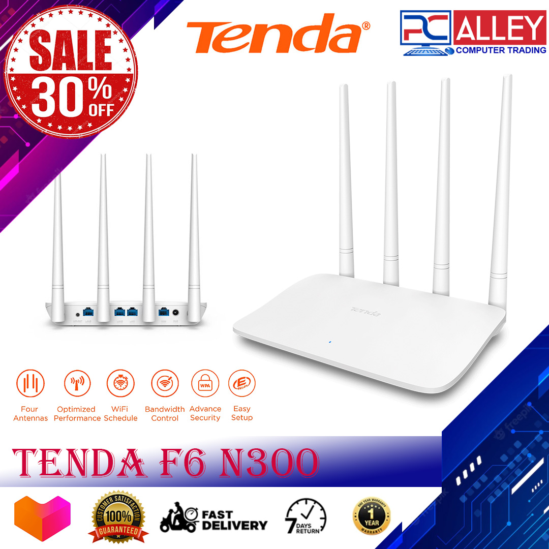 TENDA N300 F6 – TV PC SATELLITE