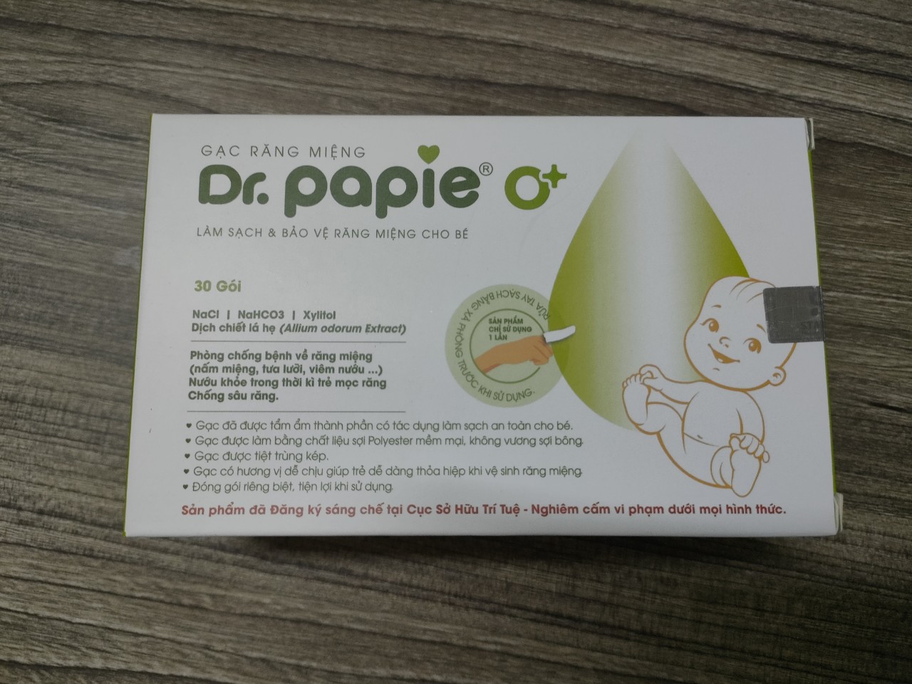 Gạc Răng Miệng Dr.papie (Gạc Rơ Lưỡi Dr.papie)