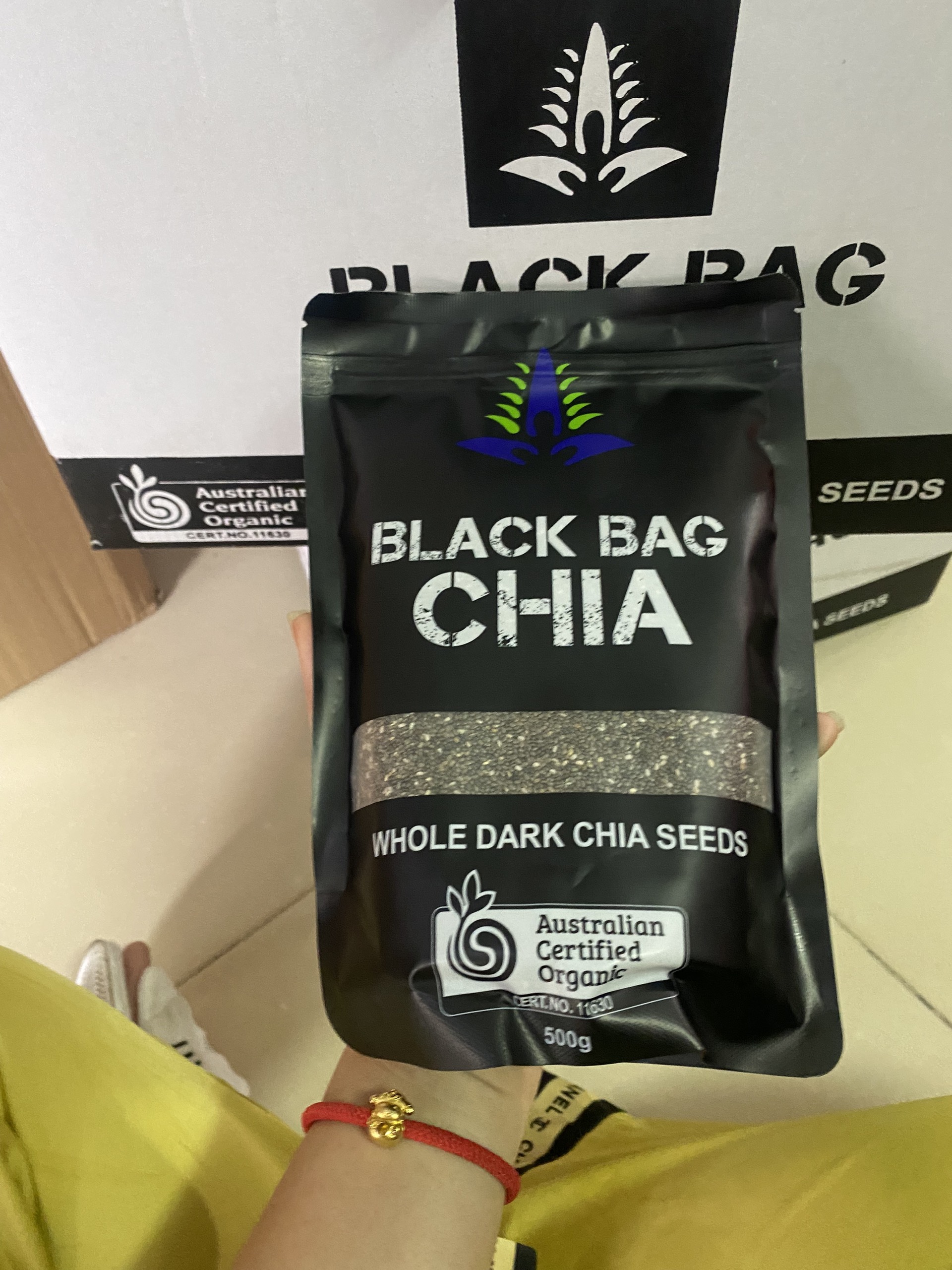 Hạt chia đen Úc (500g) - Hạt chia Ogranic - Hạt chia Seeds