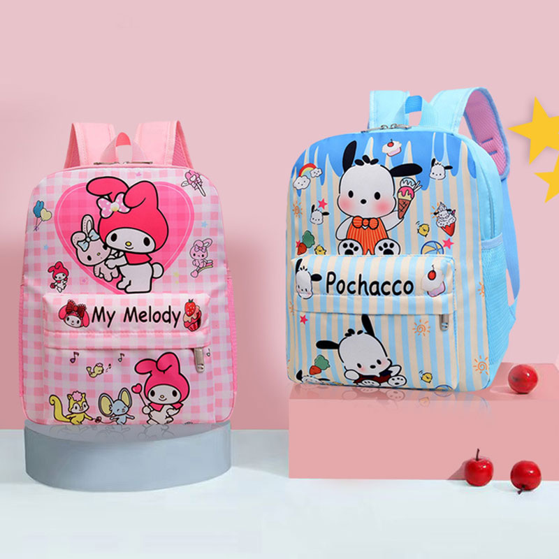 LS New cartoon kindergarten school bag for elementary school students backpack cute kids backpack