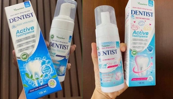 Kem Đánh Răng tạo Bọt Dentist Vinapharma Group