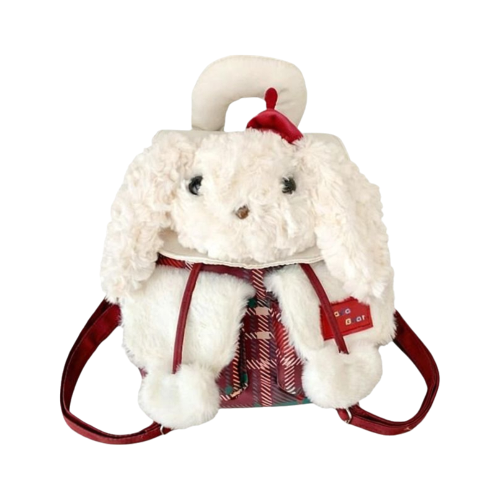 Cute%20Cartoon%20Plush%20Dog%20Backpack%20Kawaii%20Checkered%20Pattern%20Handbag%20Lightweight%20School%20Bag%20Girls%20-%20Image%209