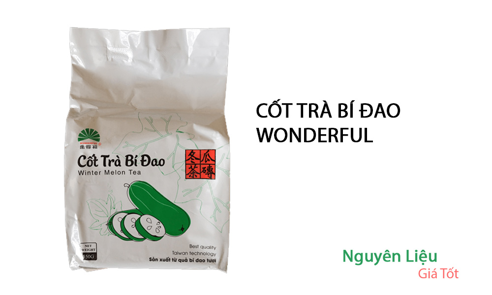 Cốt Trà Bí Đao WONDERFUL 600gr phỐ thẢo mỘc
