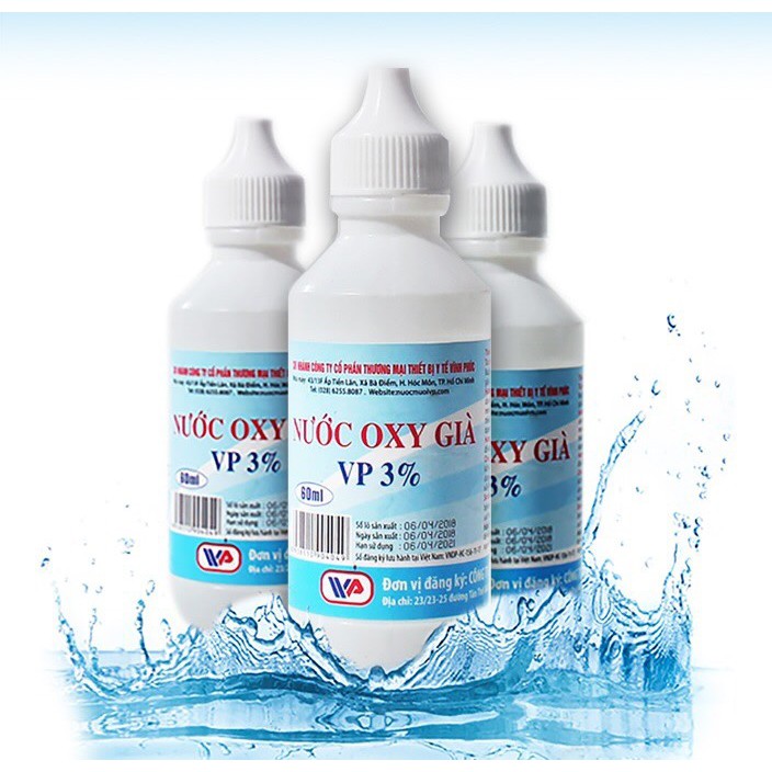 OXY GIÀ chai 60ml VP 3%