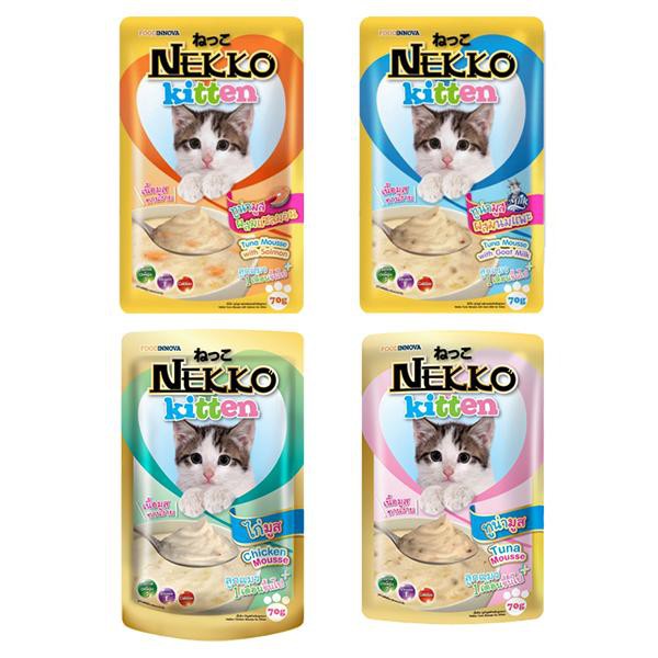 Combo 6 Pate Nekko cho mèo 70gr