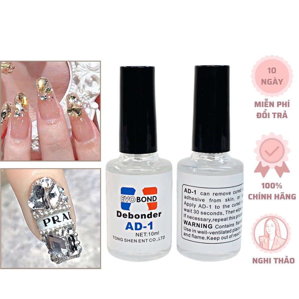 [Có sẵn] Nước Sáng Đá AD - Sáng Đá Tháo Móng Nails