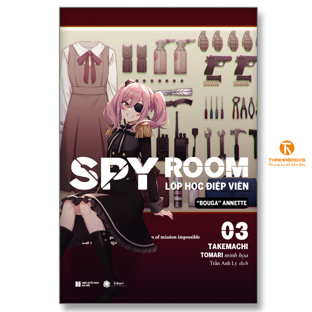 Sách - spy room – lớp học điệp viên - tập 3 - thaihabooks