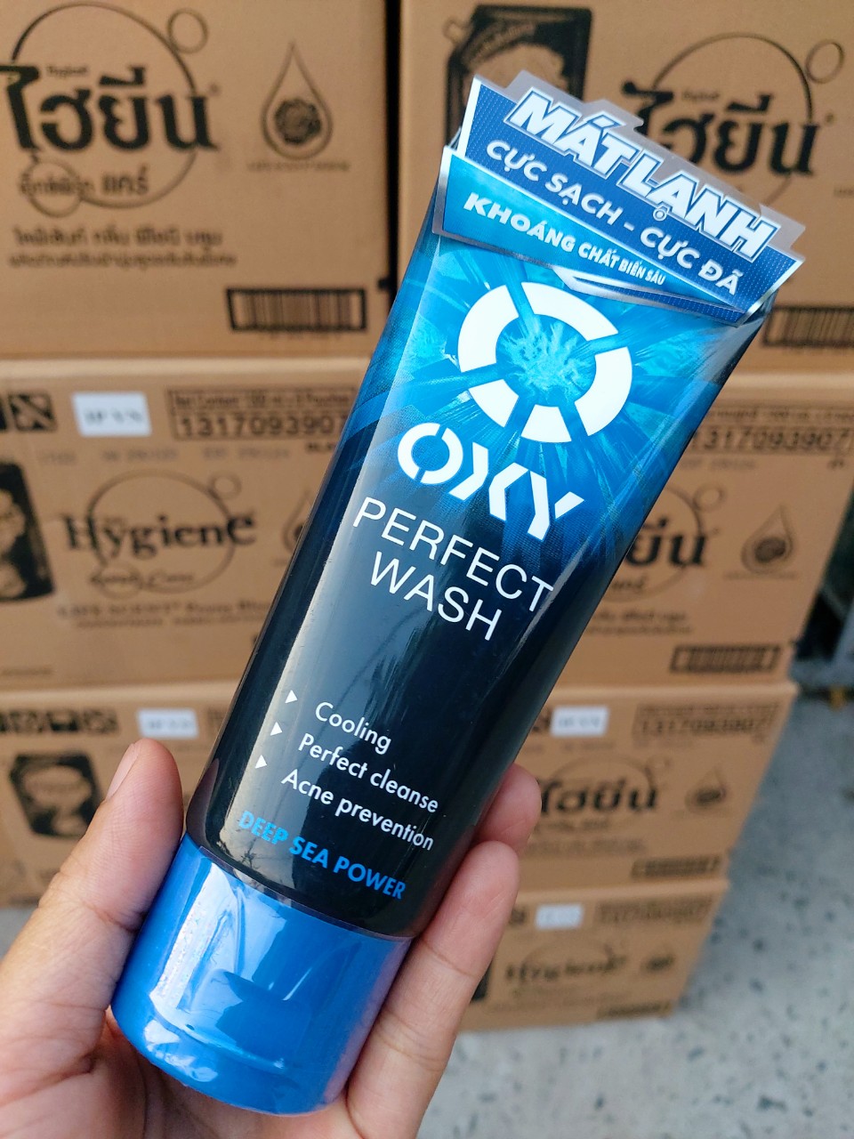 SỮA RỬA MẶT OXY DÀNH CHO NAM 100G (CÓ 3 MÀU)