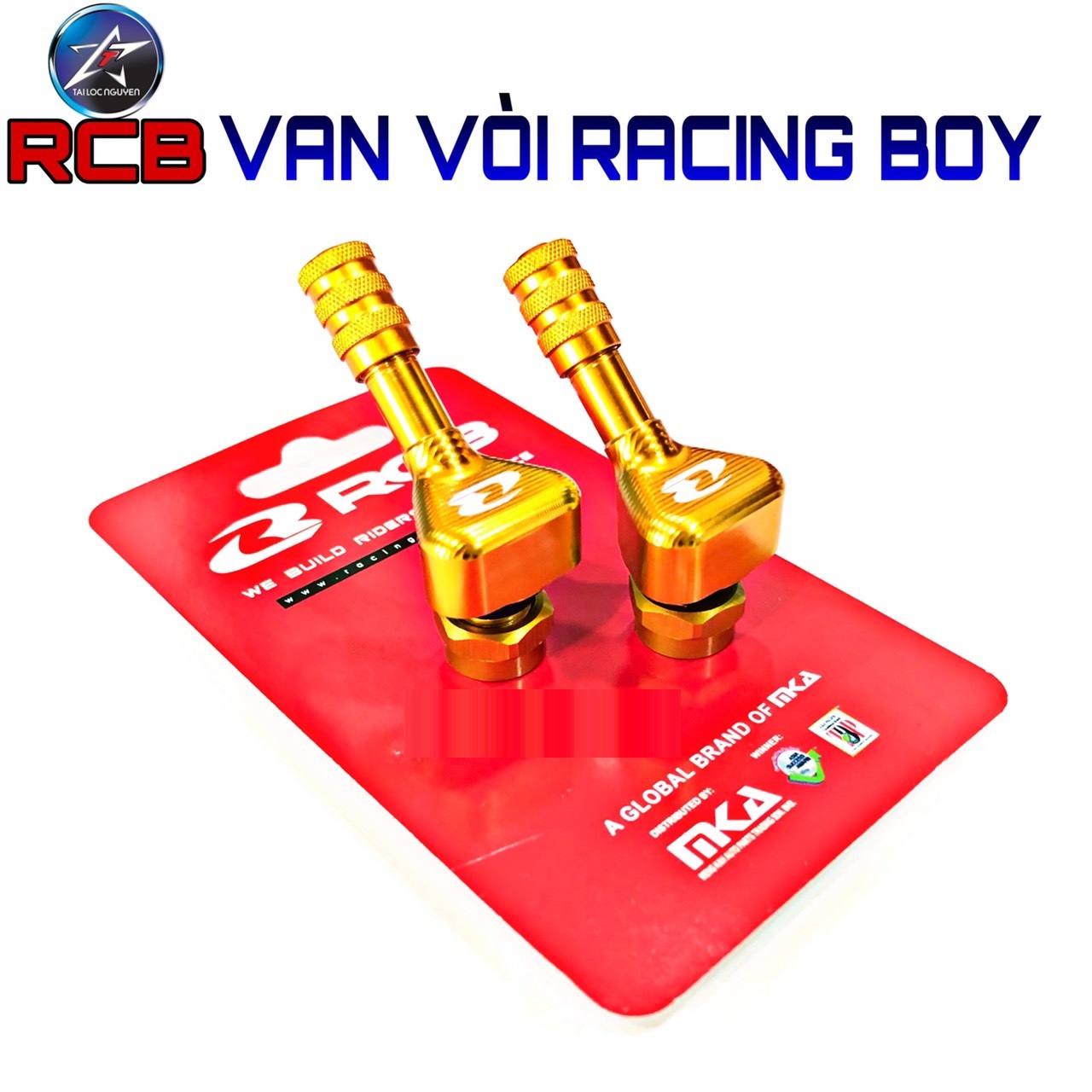 Van vòi racing boy nằm ngang