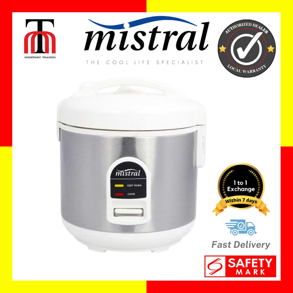 MISTRAL 1.0L RICE COOKER MRC101 Lazada Singapore