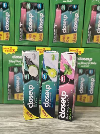 Bộ 3 Cây Kem Đánh Răng CLOSEUP 30g