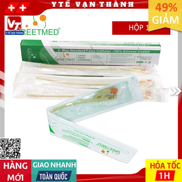 ✅ dây thông tiểu 2 nhánh greetmed | hoặc nhãn hiệu tương đương -vt0818 - y tế vạn thành