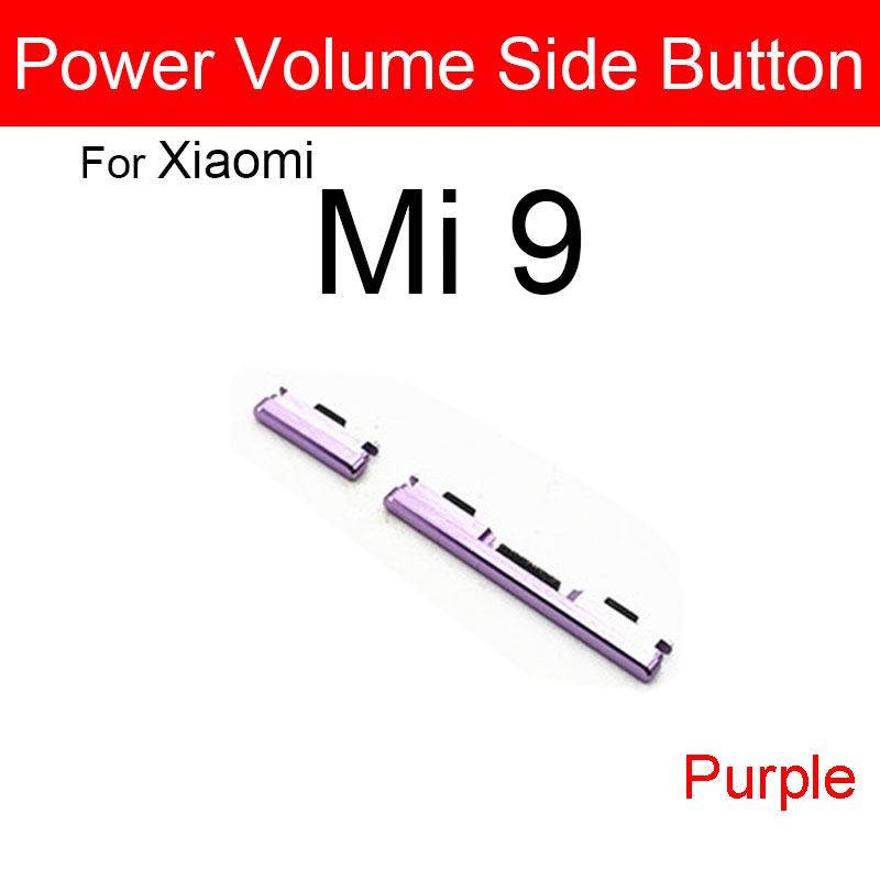 【WEJA】Power & Volume Side Button For Xiaomi Mi 9 9 SE Cc9 Cc9e 9T Pro A3 Volume Control & Power Switch Side Key For Redmi K20 Pro. 