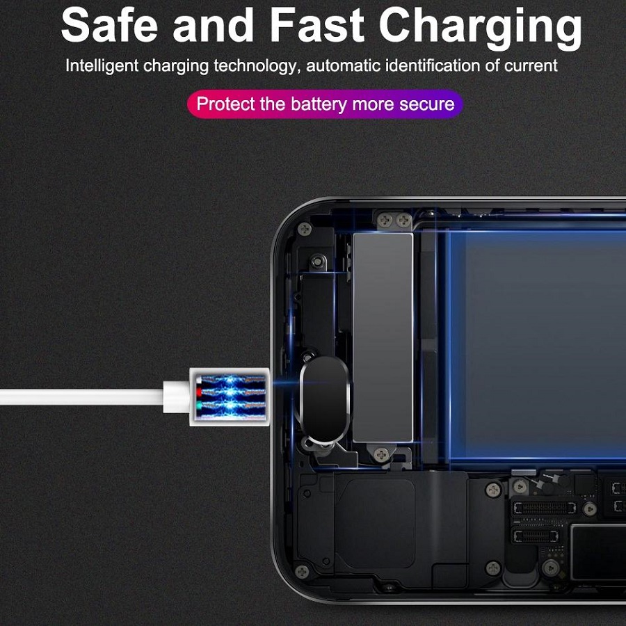 [AZMall VN] CHOETECH Cáp Micro USB 1.2m Sạc Nhanh 2.4A