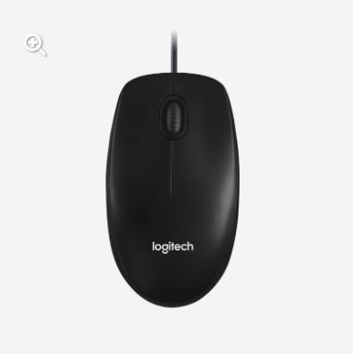 Chuột máy tính LOGITECH M100R OPTICAL (Đen) Chính Hãng
