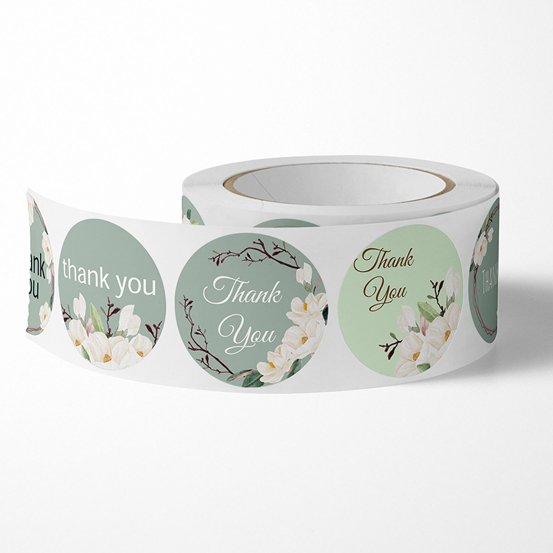 500PCS%20Seals%20Stickers%20Thank%20You%20Stickers%20For%20Business%20New%20Small%20Merci%20Roll%20Sticker%20Packaging%20Sticker%20Flower%20Rolling%20Label%20-%20Image%204