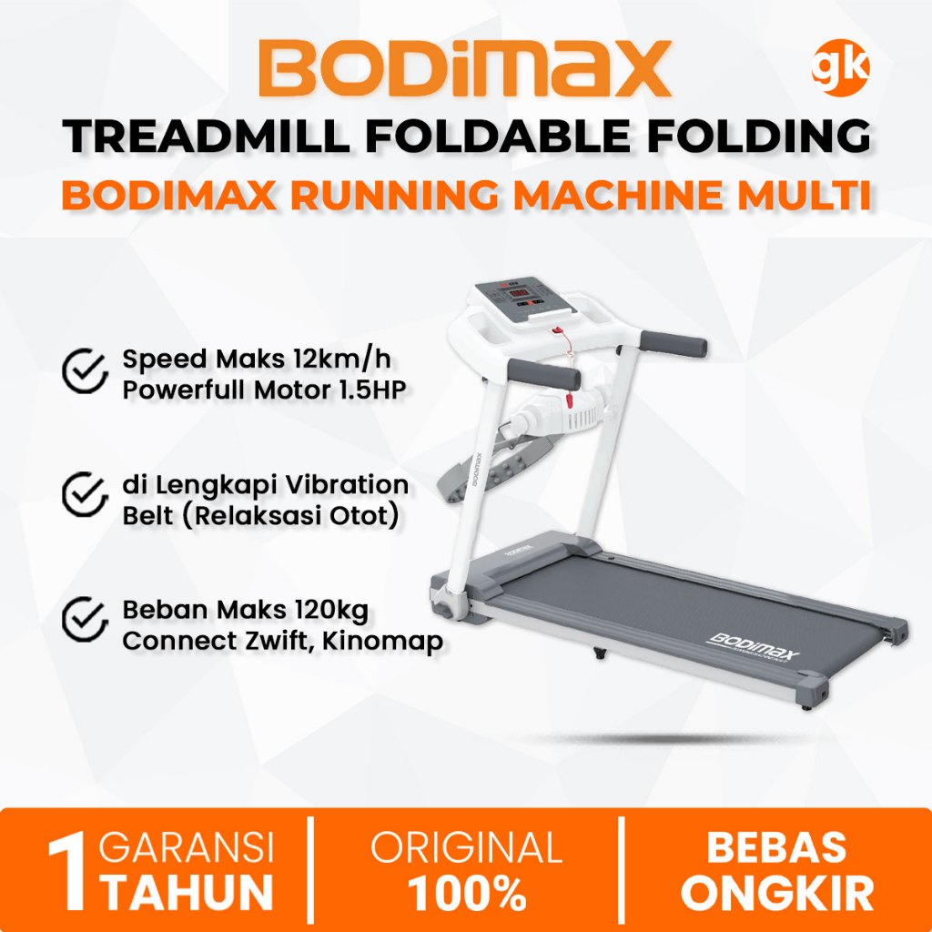 Bodimax Beach Folding Treadmill BODIMAX Machine Multi Folding