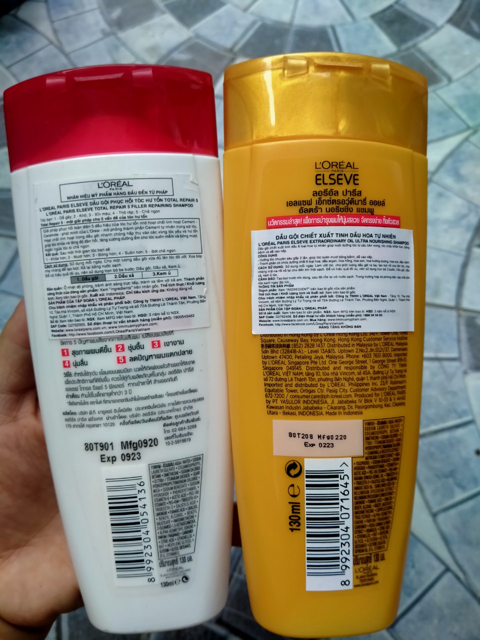 [HCM]Dầu Gội Loreal phục hồi tóc 130ml