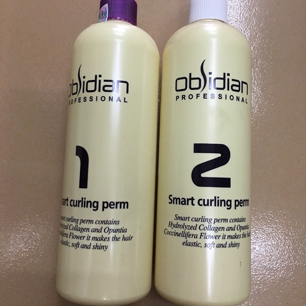 Thuốc uốn 3D Obsidian Smart Curling Perm 500ml/500ml(2023)