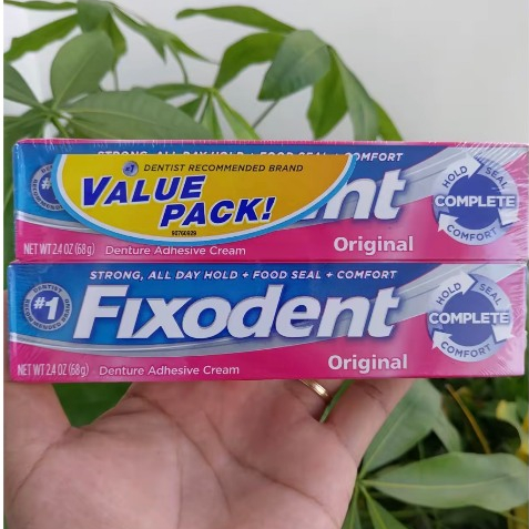 Keo Dán Hàm Răng Giả Fixodent 68g | Marathon Dental