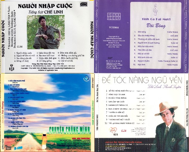 Bộ 4 Đĩa CD chế linh