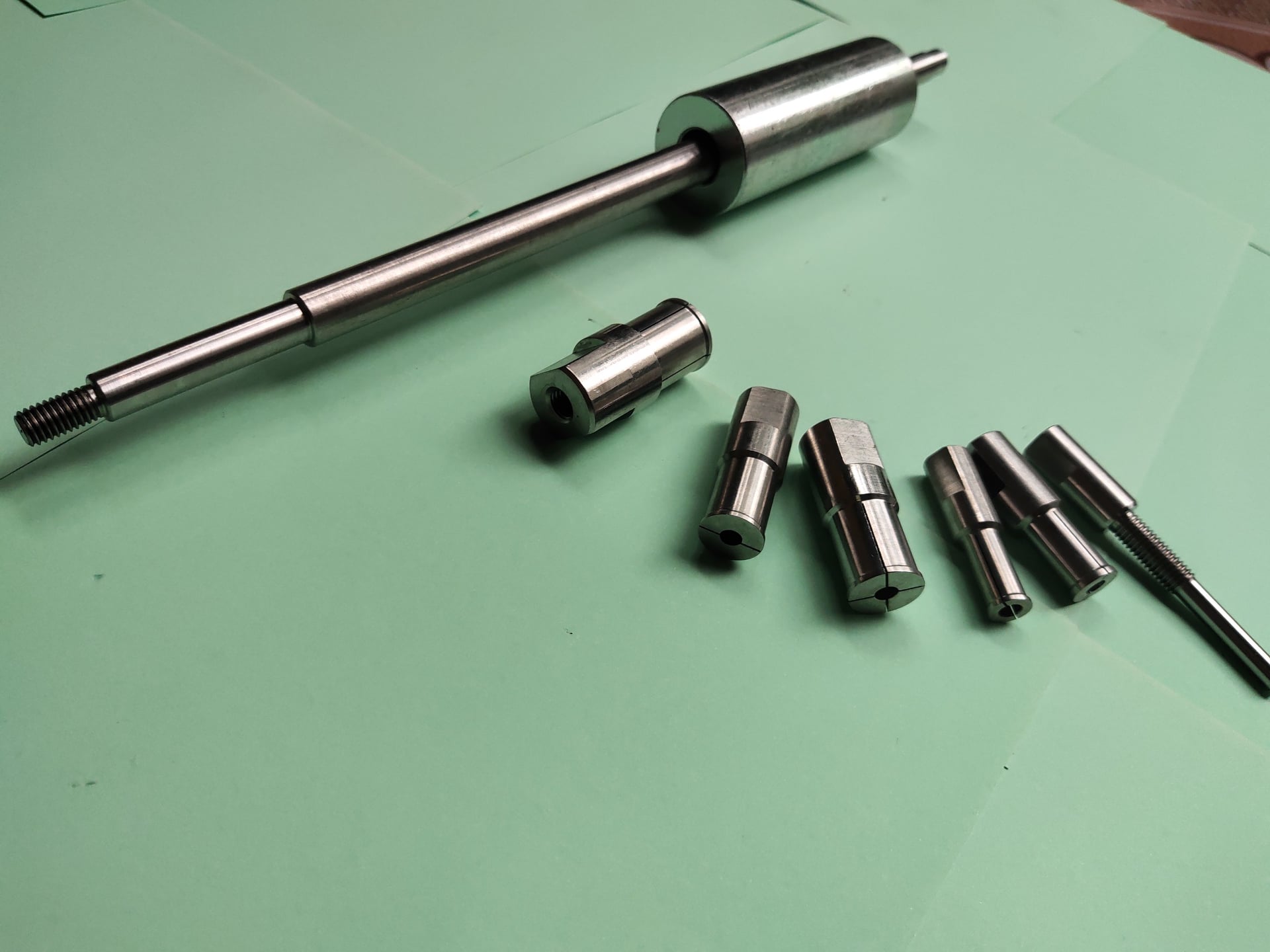 Cảo bạc đạn xe máy 6 đầu Inox, dụng cụ tháo vòng bi bánh xe, vam giật bi láp, bạc đạn xe tay ga | Thế Giới Thợ Xe