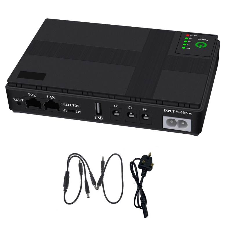Cung cấp điện liên tục up Pin dự phòng cho camera an ninh Bộ định tuyến Wi-Fi