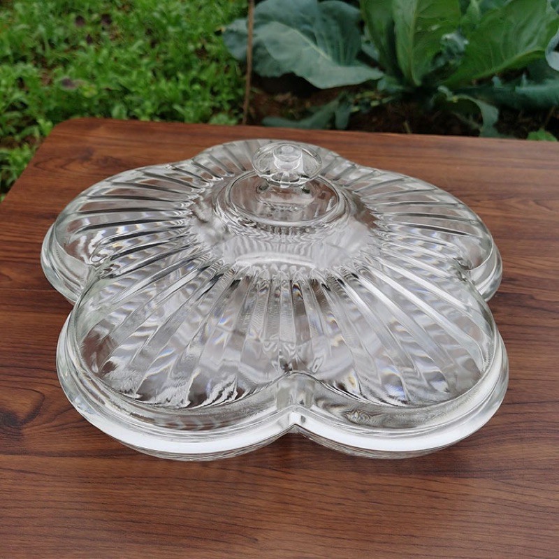 Khay đựng mứt, bánh kẹo, nhựa pha lê cao cấp