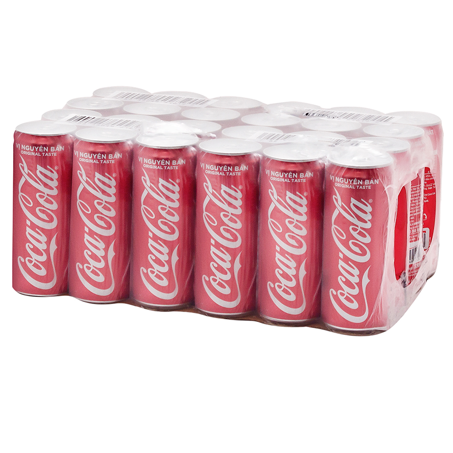 Nước ngọt có gas Coca Cola lon 320ml