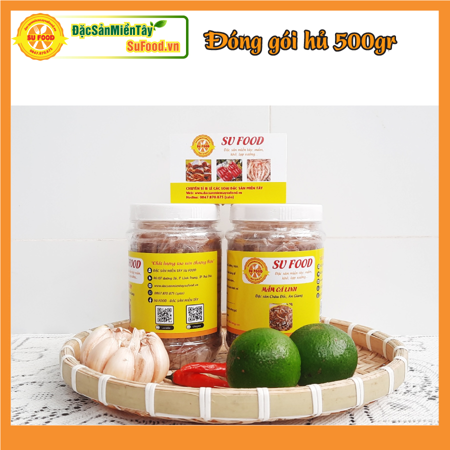 Mắm cá linh nguyên con chuẩn Châu Đốc 500gr
