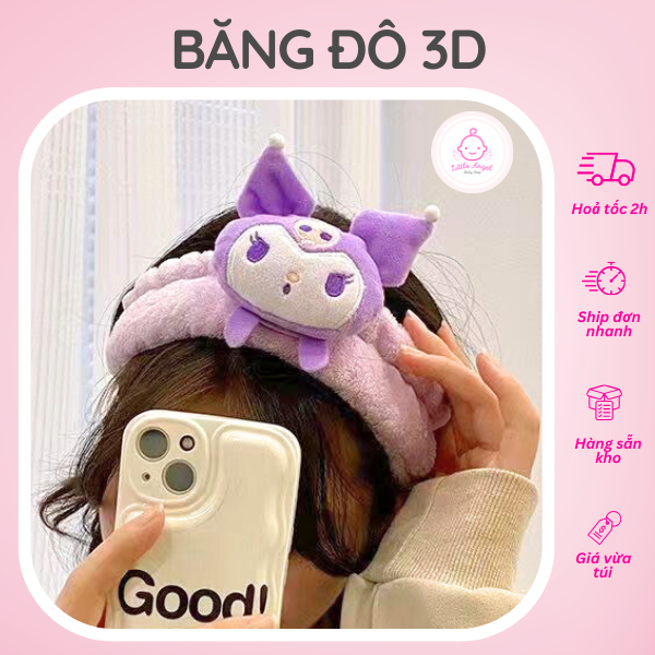 Băng Đô Cài Tóc 3D Hình Thú Đáng Yêu Cho Mọi Lứa Tuổi