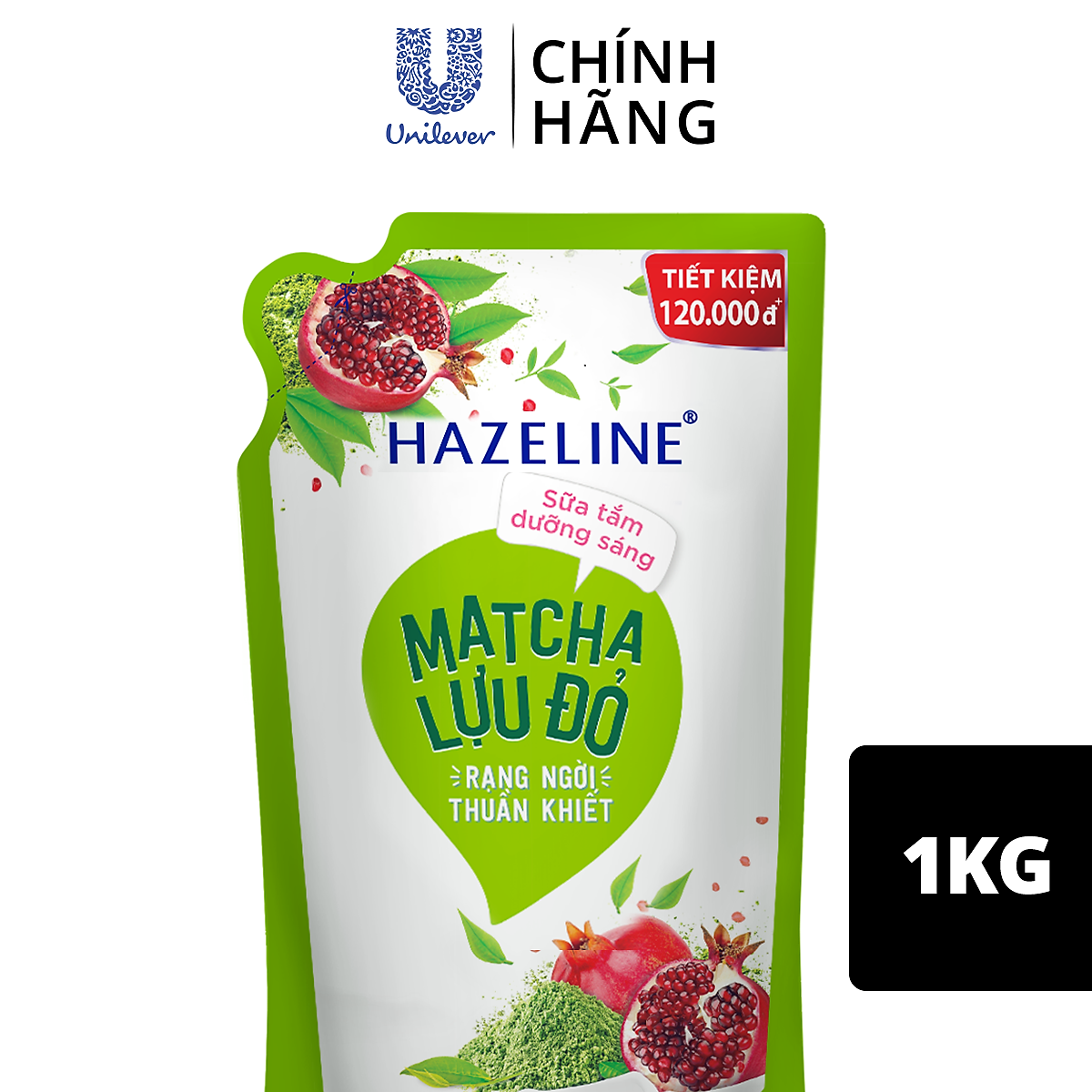 Sữa Tắm Dưỡng Da HAZELINE Túi 900gr