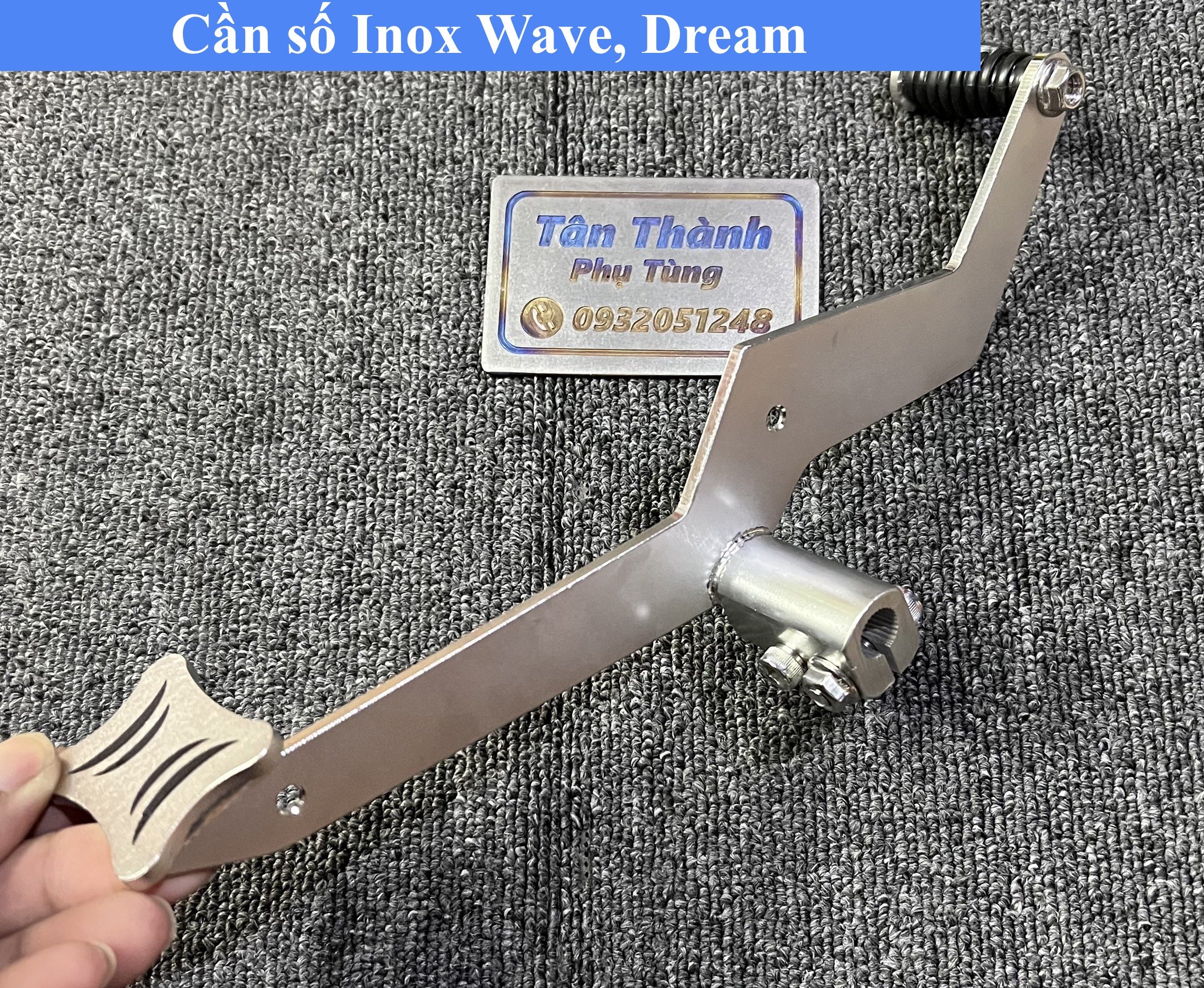 Cần số Inox 304 Wave , Dream (MS2)