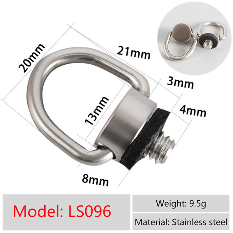 Jacky Strap screw d ring camera screw mount 1 4 inch quick release plate screw adapter