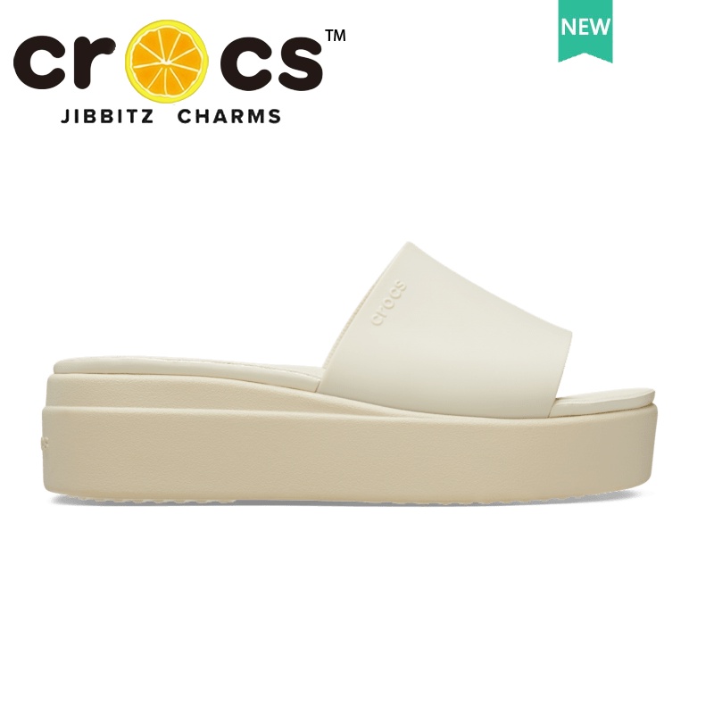Crocs brooklyn slide giày crocs gót mềm thoải mái thời trang nữ|208728