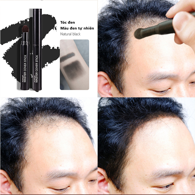 Powder to Cover Baldness, Thinning Hair, Concealer for Hairline.