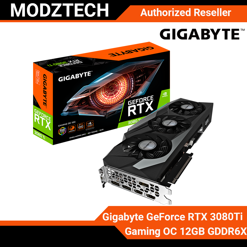 Gigabyte 3080 Ti 24gb Gigabyte GeForce RTX 3080 Ti Gaming OC 12GB