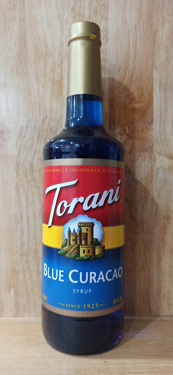 Syrup Torani vỏ cam Curacao chai 700ml