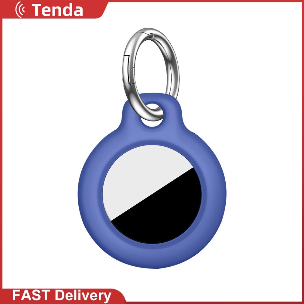 Keychain for AirTag Tracker Anti Lost Hard PC Case Cover Protective Skin Sleeve