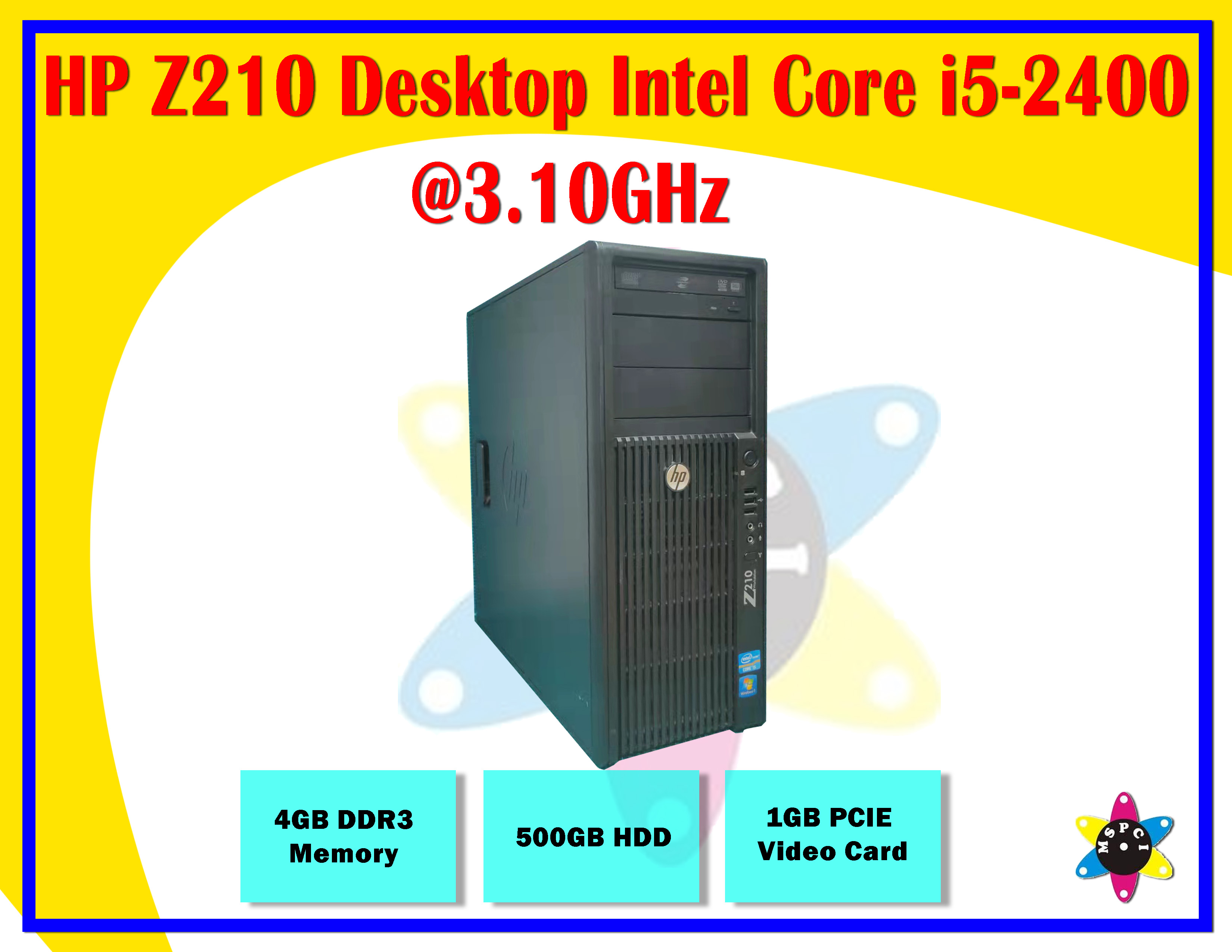 hp z210 workstation 2nd gen i5 2400