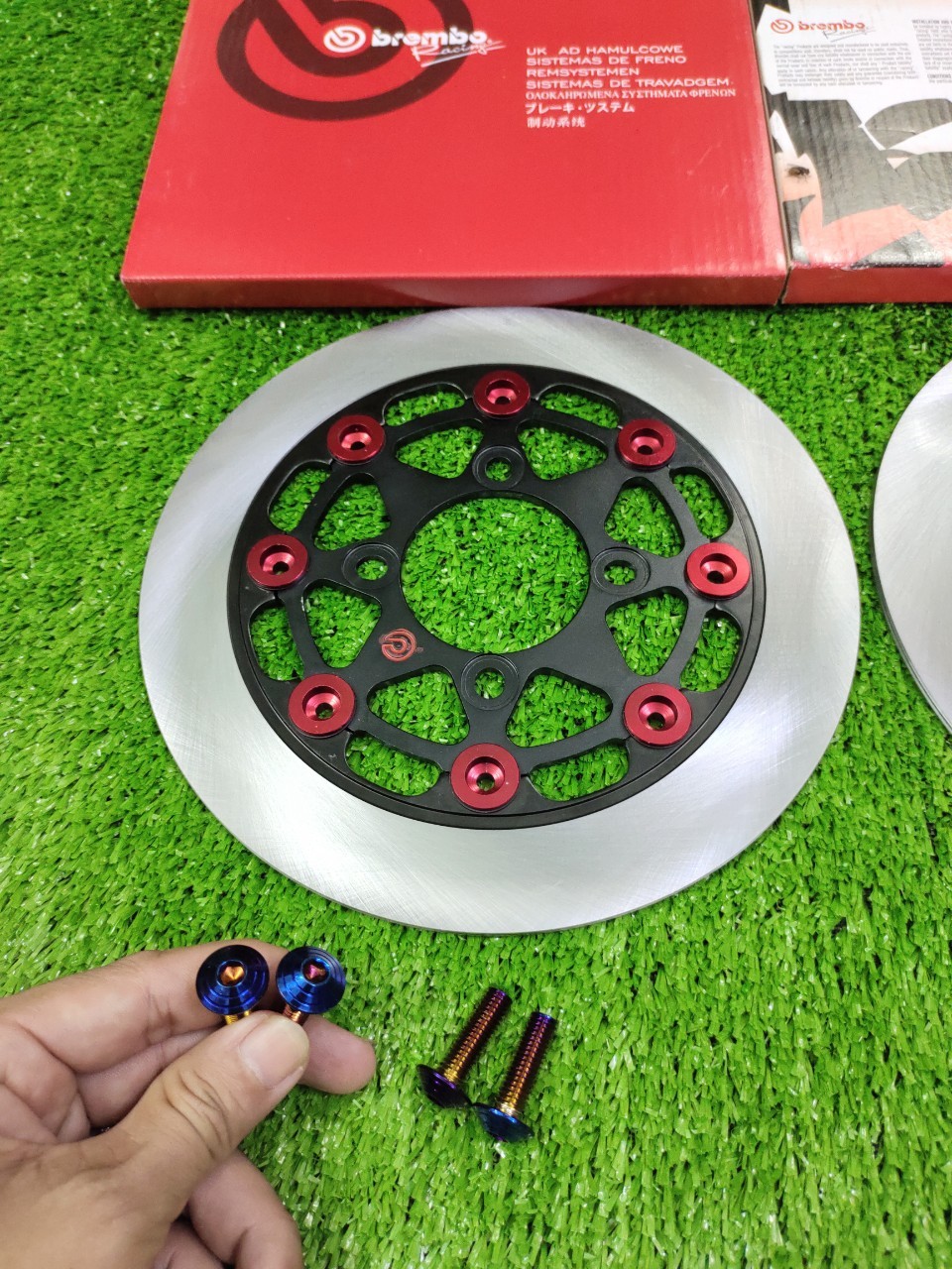 Đĩa thắng Wave rembo 220mm có ốc