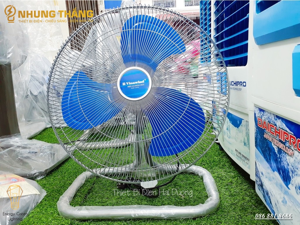 Quạt sàn công nghiệp Vinawind QS500 (Xám)