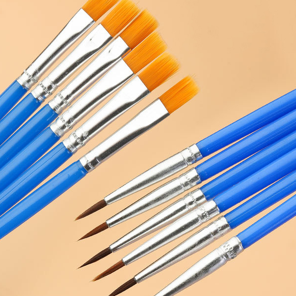 Cọ vẽ màu nước, tô tượng, cọ tô màu nước, sơn dầu, acrylic - cv