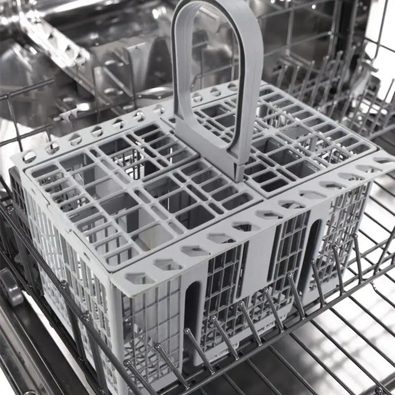 Multifunctional Dishwasher Basket Dishwasher Basket Knife and Fork Storage Basket Accessories Adapted to Dishwasher Basket Cutlery Storage Basket