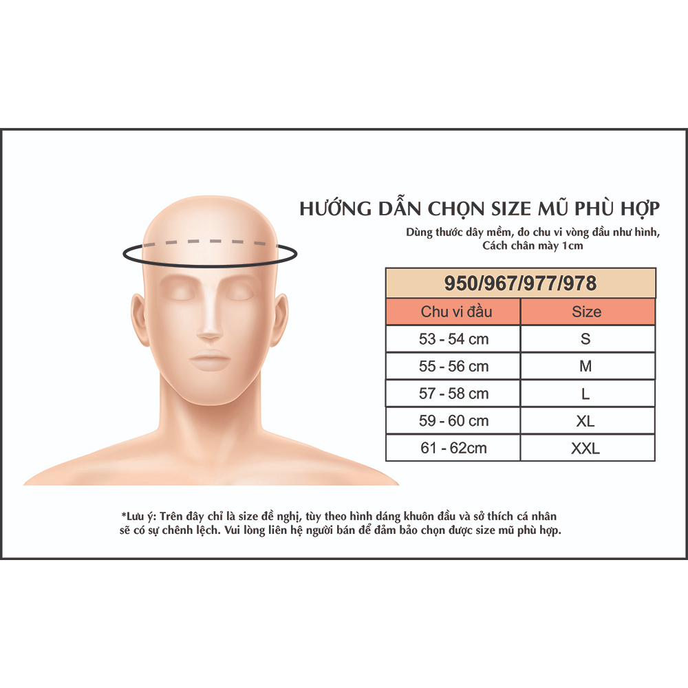 Mũ Bảo Hiểm Fullface YOHE 978 Plus