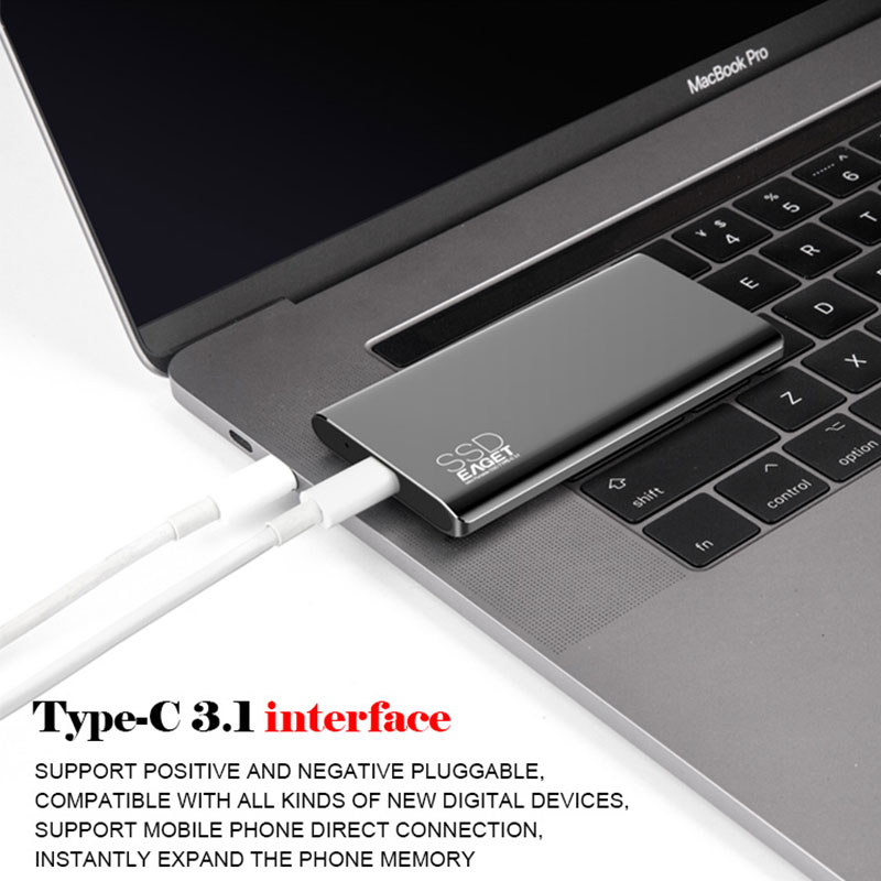 EAGET M1 High Speed Portable Ssd Sata m2 128GB 256GB 512GB 1TB External Ssd Hard Disk For Computer Notebook Samsung Hp Laptop.