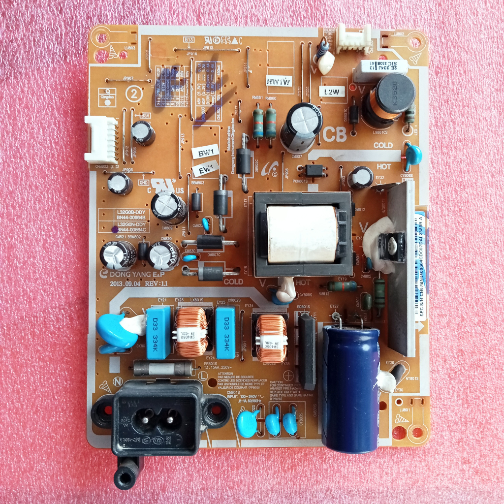 Bo nguồn tivi samsung 32eh4003 - board chính hãng samsung