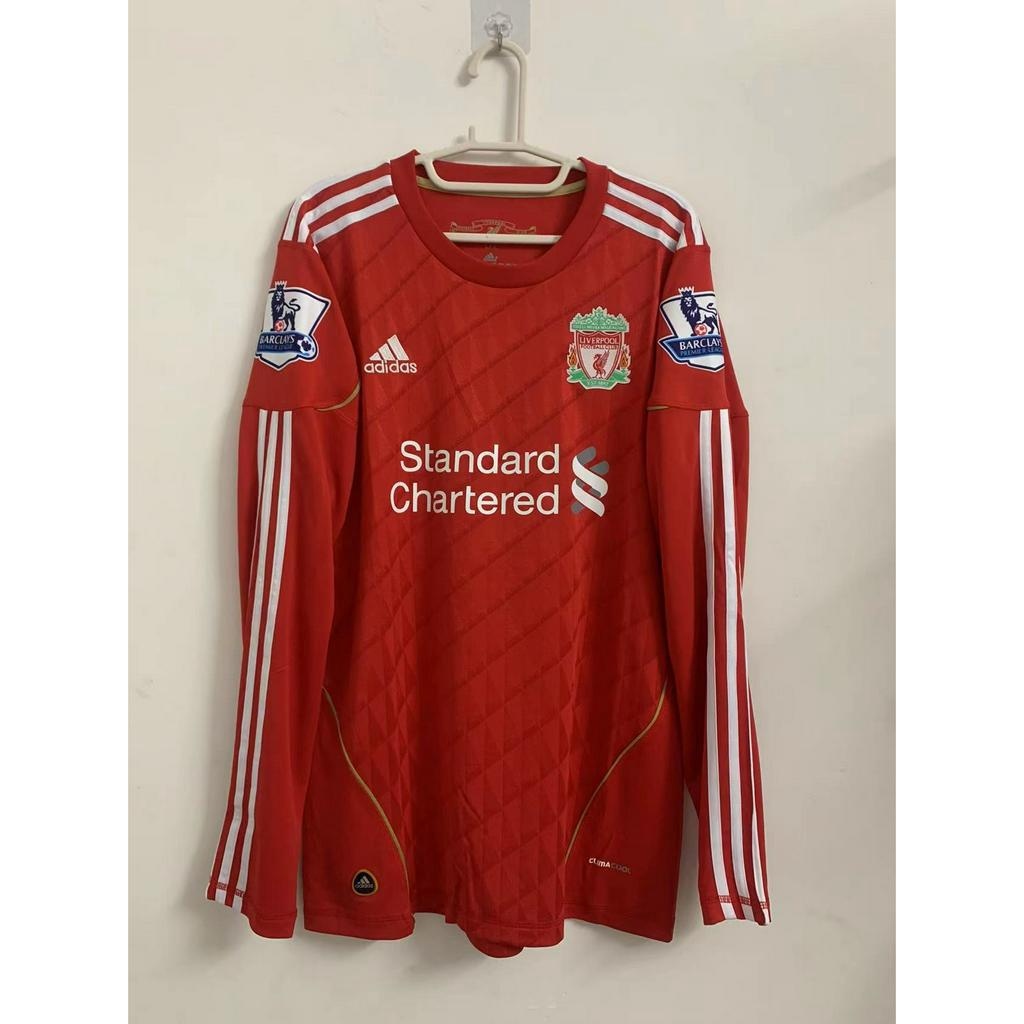 ▤▤ 2010-11 Liverpool home long sleeve s-2xl Football Jersey Football Jersey x available in stockx